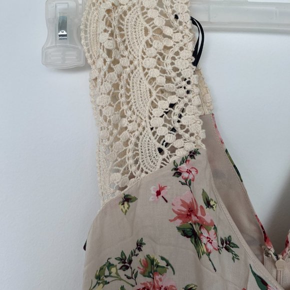 New With Tags: Taupe/Pink Dress | Size: Medium - Picture 2 of 5